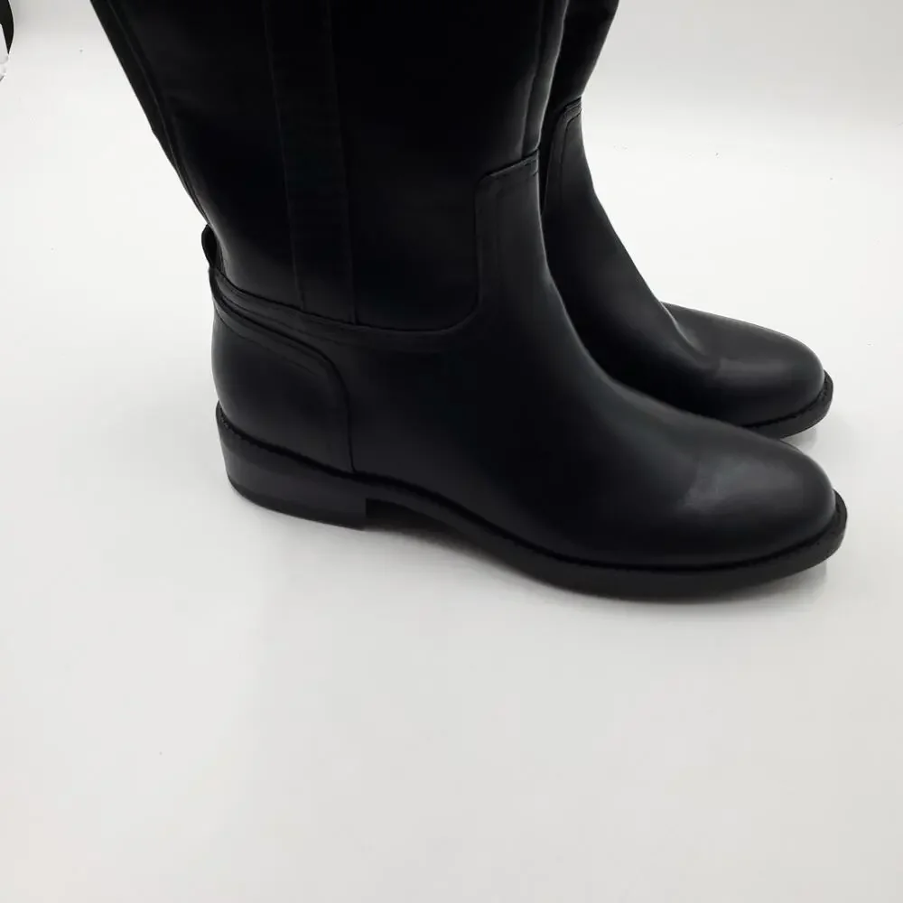Tommy Hilfiger Ilia 4 Riding Boots Logo Women's Size 6